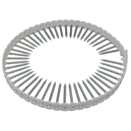 Fine Thread Collated Drywall Screws 1000pc Box