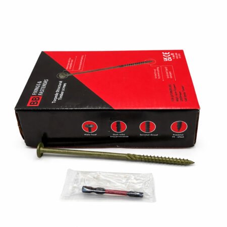 BB Torpedo Structural Wafer head Timber screws in Boxes